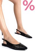 PANTOFI NEGRI PIELE NATURALA 7S77328