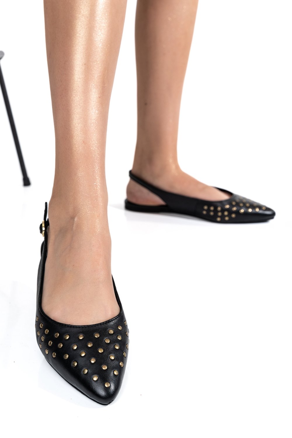 PANTOFI NEGRI PIELE NATURALA 7S77328