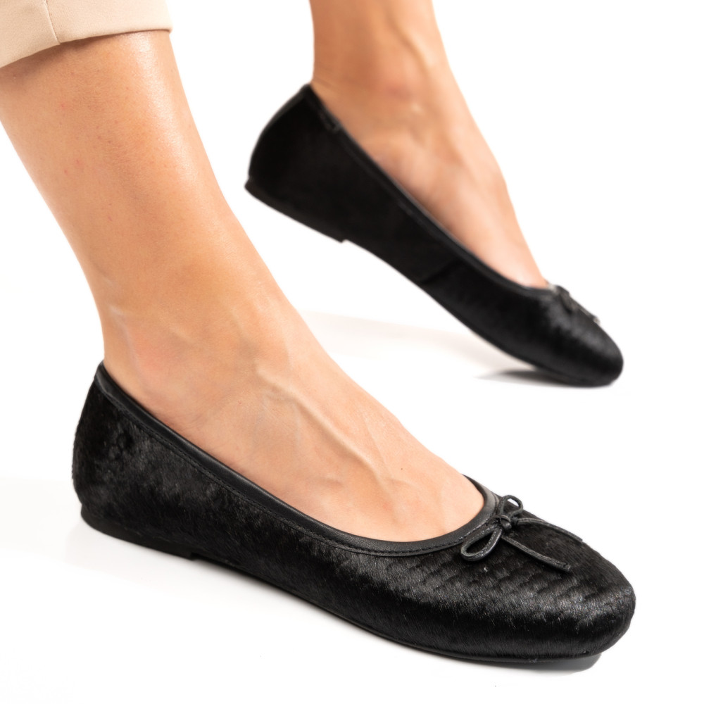 BALERINI NEGRI PIELE NATURALA S779237