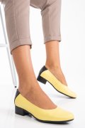 PANTOFI GALBENI PIELE NATURALA 1S77220