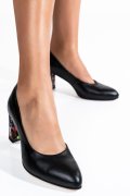 PANTOFI NEGRU PICASSO PIELE NATURALA 3S77015