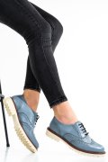 PANTOFI FEMEI PIELE NATURALA BLEU 8S77877