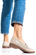 PANTOFI BEJ PIELE NATURALA 8S77278B