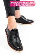 PANTOFI FEMEI PIELE NATURALA NEGRI 8S77877