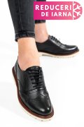PANTOFI FEMEI PIELE NATURALA NEGRI 8S77877