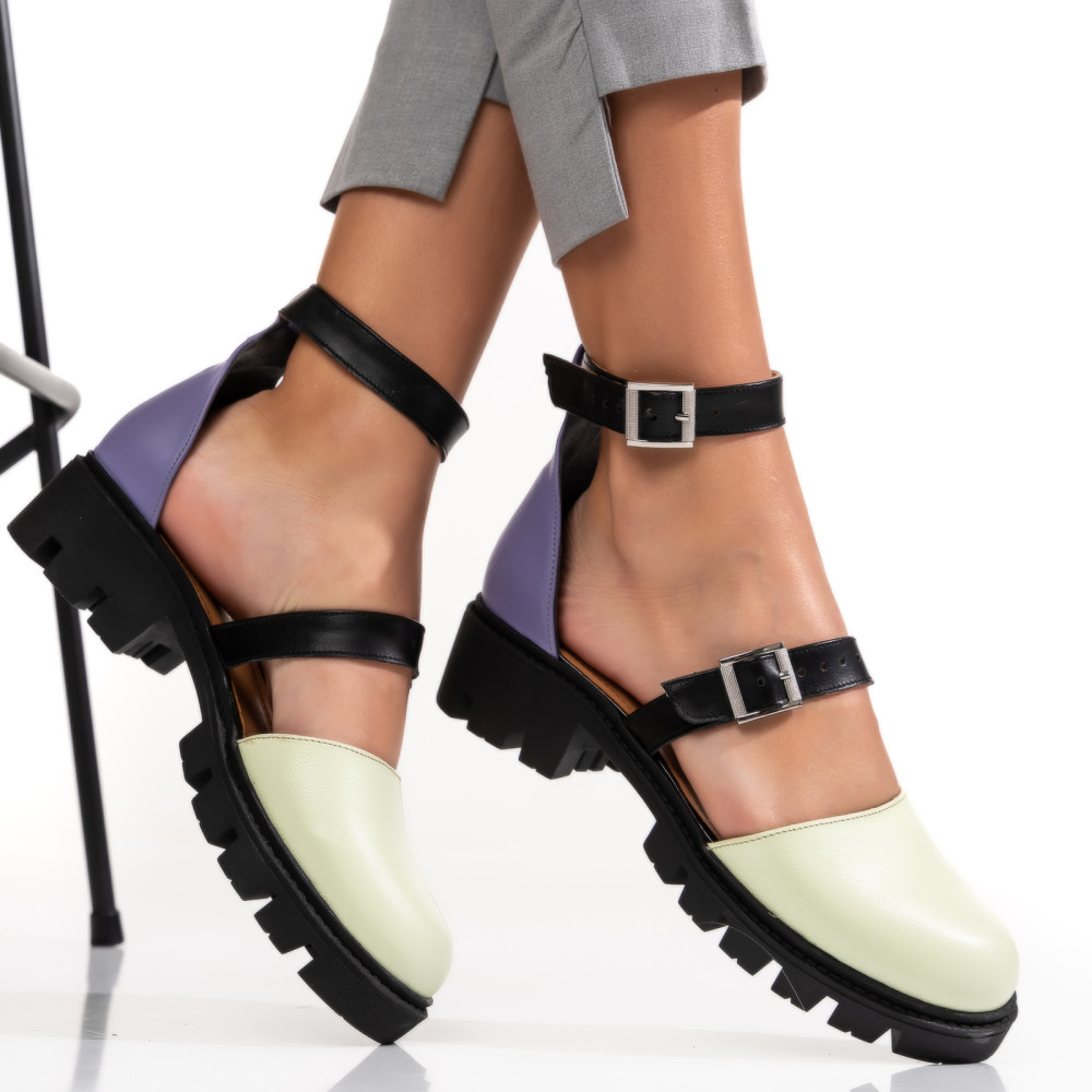 GHETE SPORT OLIVE MOV PIELE NATURALA 2S77000