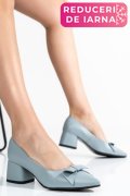 PANTOFI LIGHT BLEU PIELE NATURALA 1PC455