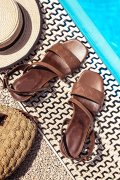SANDALE MARO PIELE NATURALA 8S77921