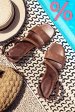 Sandale maro piele naturala 8s77921