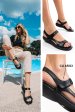 Sandale negre piele naturala 6s77874