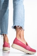 MOCASINI ROZ PIELE NATURALA 2PC022-A
