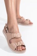 SANDALE ROZ PIELE NATURALA 1S77053