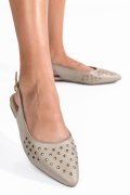BALERINI BEJ PIELE NATURALA 7S77328