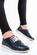 Pantofi bleumarin piele naturala 5s7764