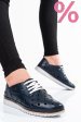 Pantofi bleumarin piele naturala 5s7764