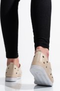 PANTOFI BEJ PIELE NATURALA 5S7764