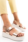 SANDALE ROZ PIELE NATURALA IS77L01527A