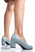 PANTOFI ALBASTRI PIELE NATURALA 1S77515