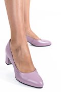 PANTOFI LILA PIELE NATURALA 1PC507