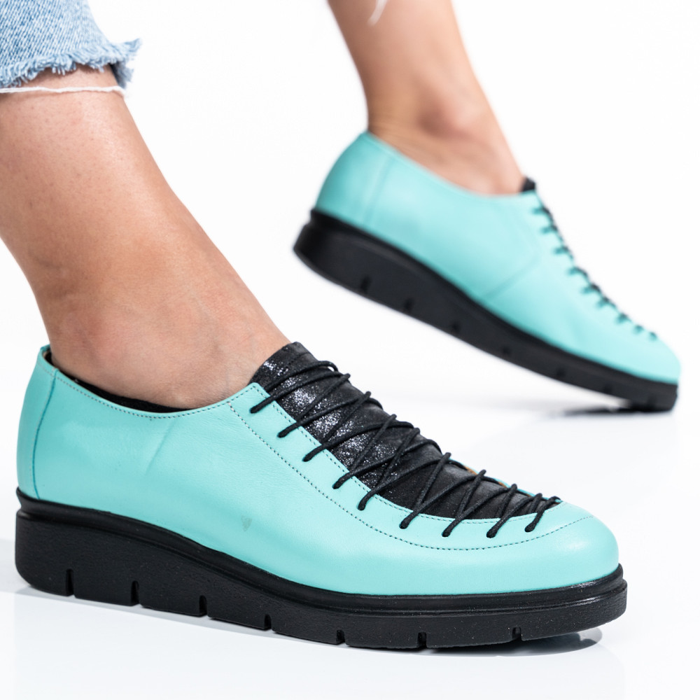 PANTOFI TURCOAZ PIELE NATURALA 2PC035