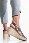SANDALE TAUPE PIELE NATURALA 2153725
