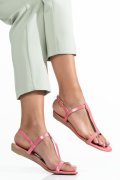 SANDALE ROZ PIELE NATURALA 184901