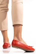 BALERINI ROSII PIELE NATURALA 9S77237