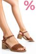 Sandale maro piele naturala 1s77550