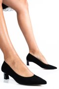 PANTOFI NEGRI PIELE NATURALA INTOARSA 1931P