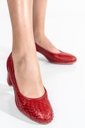 PANTOFI ROSII PIELE NATURALA 3DCC03E0