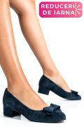 PANTOFI DAMA GUBAN PIELE NATURALA INTOARSA BLEUMARIN 3S77484