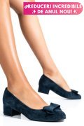 PANTOFI DAMA GUBAN PIELE NATURALA INTOARSA BLEUMARIN 3S77484