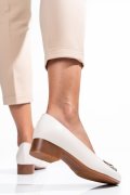 PANTOFI BEJ FLORAL PIELE NATURALA 2S7756BR
