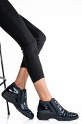 RIEKER, GHETE DAMA PIELE NATURALA LACUITA BLEUMARIN L4382-14