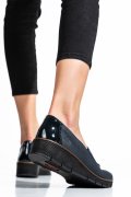 RIEKER, PANTOFI BLEUMARIN PIELE NATURALA 53751-14