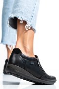 RIEKER, PANTOFI NEGRI PIELE NATURALA 4426500