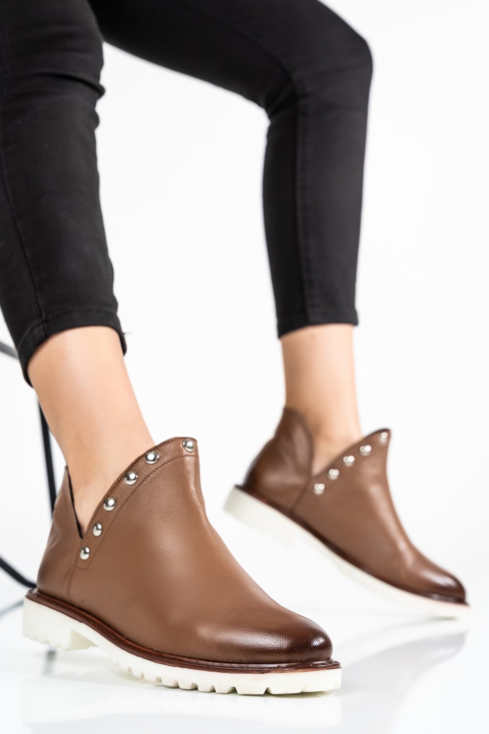 GHETE DAMA PIELE NATURALA MARO 9S77234