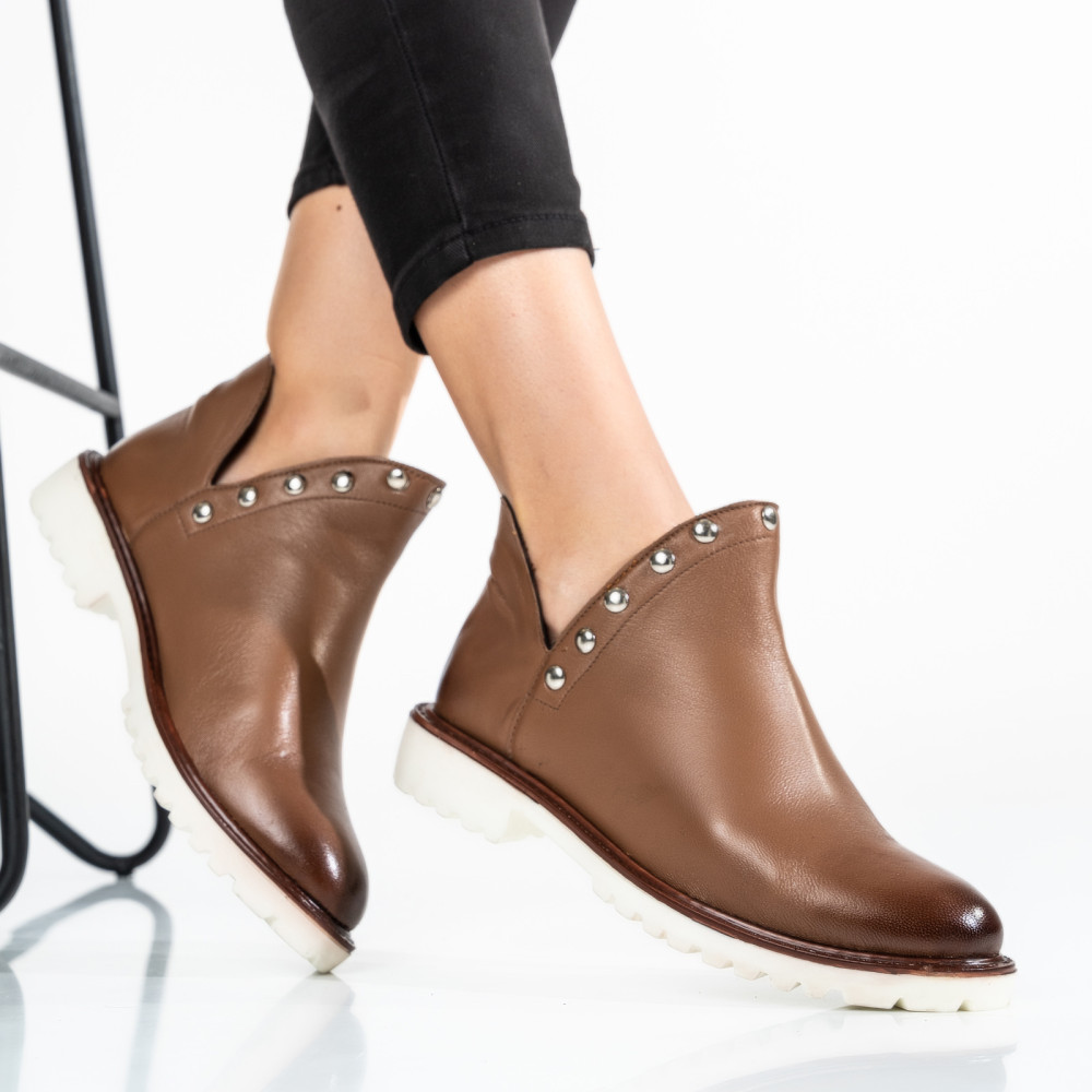 GHETE DAMA PIELE NATURALA MARO 9S77234