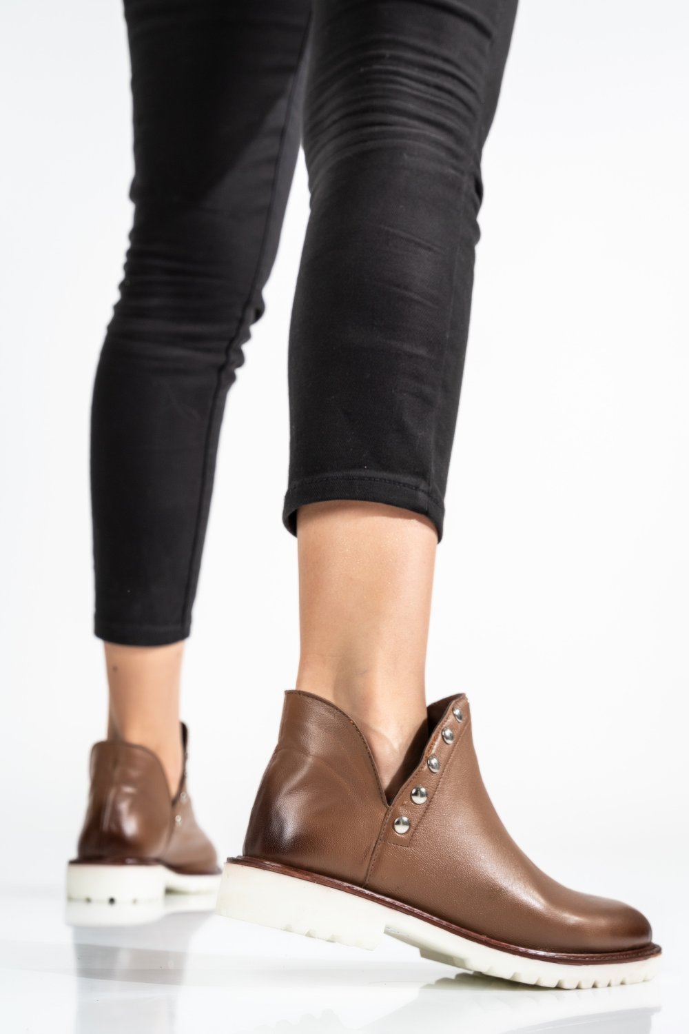 GHETE DAMA PIELE NATURALA MARO 9S77234