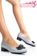 Pantofi gri piele naturala 2s7756br
