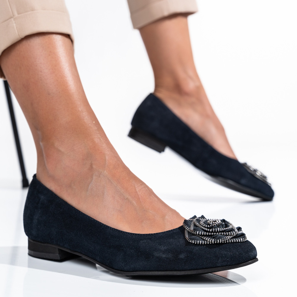 PANTOFI BLEUMARIN PIELE NATURALA INTOARSA 2S7756BR