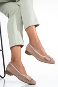 PANTOFI ROZ PIELE NATURALA INTOARSA 8A46