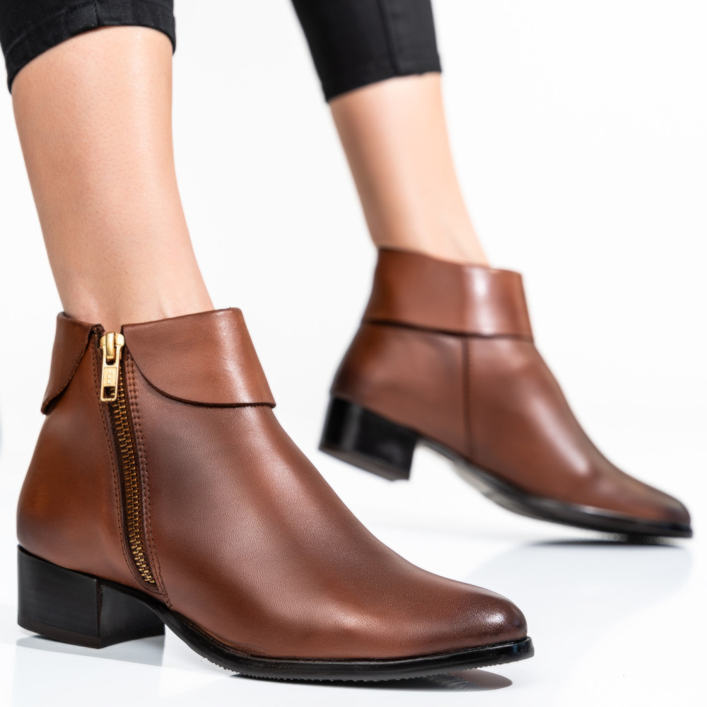 GHETE DAMA PIELE NATURALA MARO  6S77548