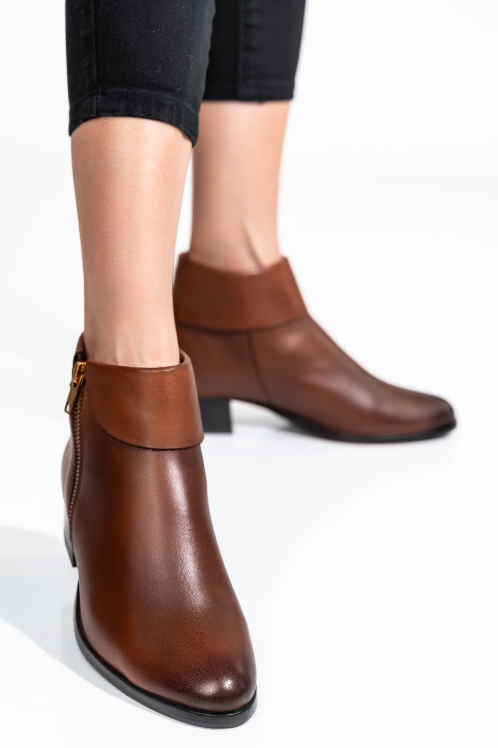 GHETE DAMA PIELE NATURALA MARO  6S77548