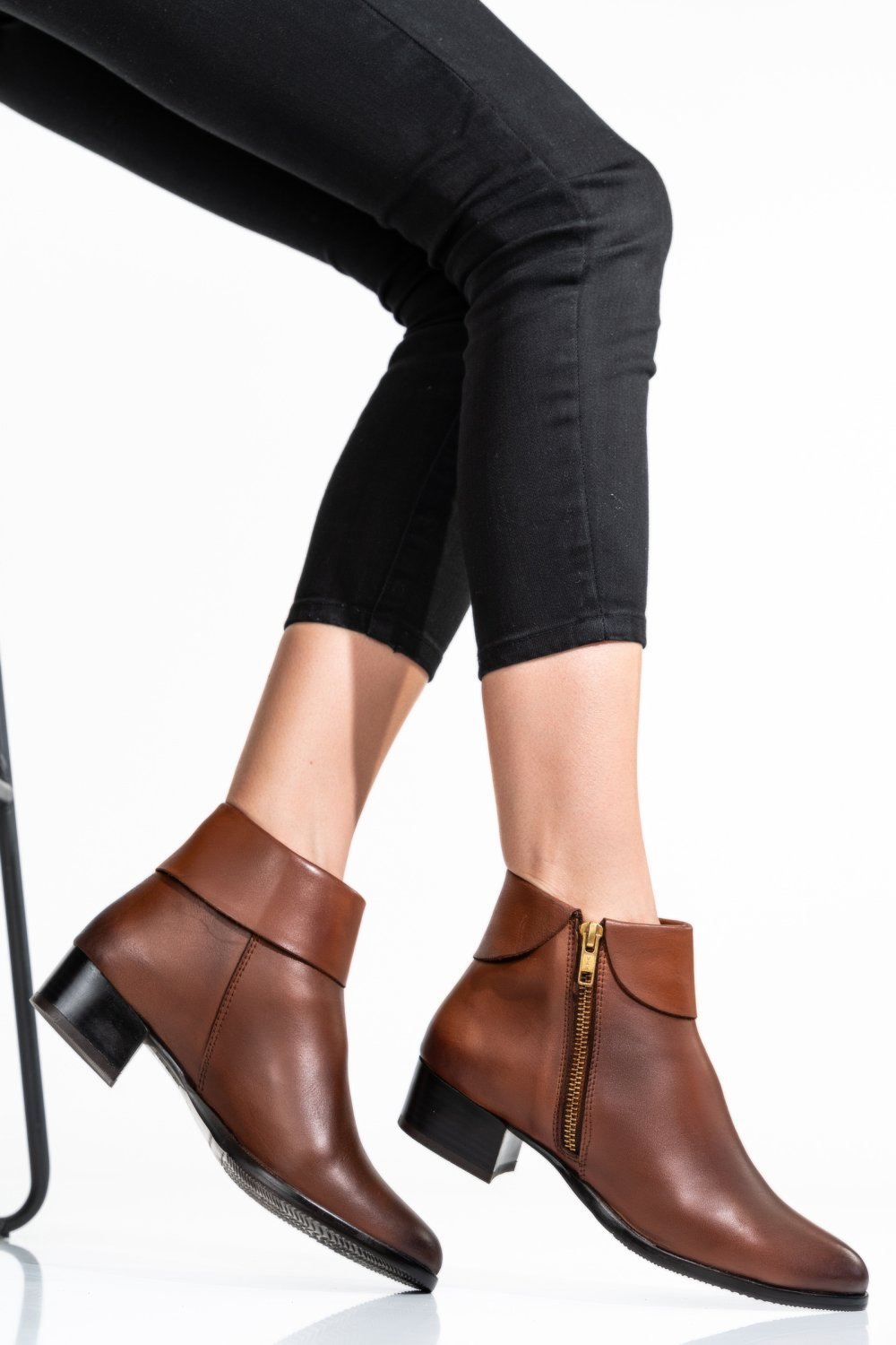 GHETE DAMA PIELE NATURALA MARO  6S77548