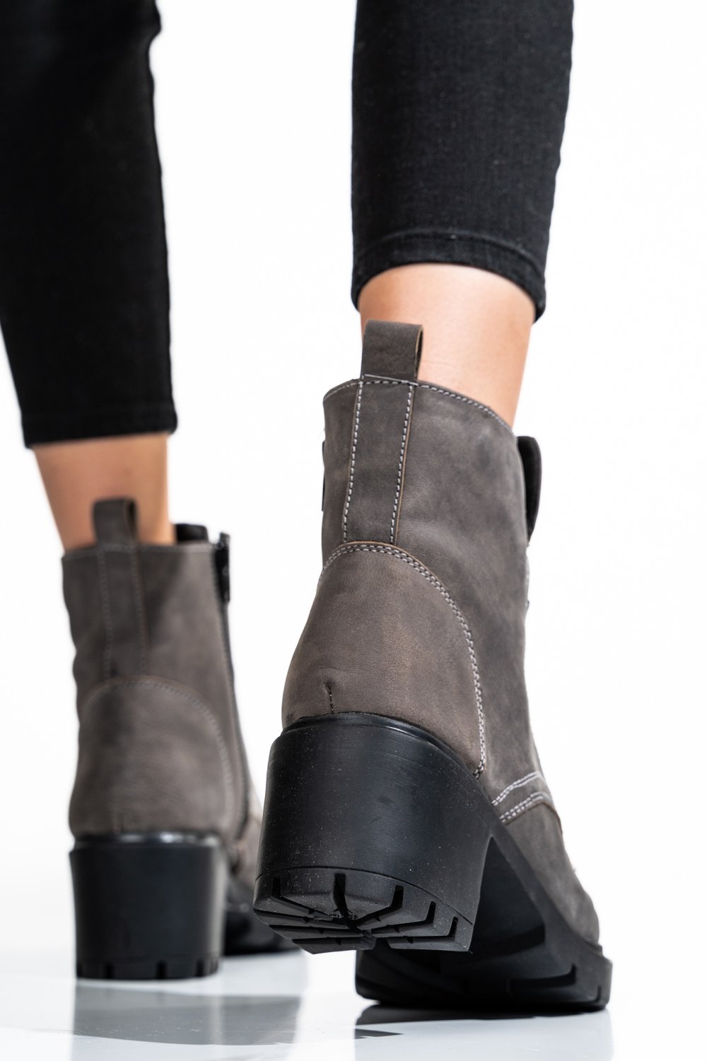 GHETE DAMA DE IARNA PIELE NATURALA TAUPE 1S770800