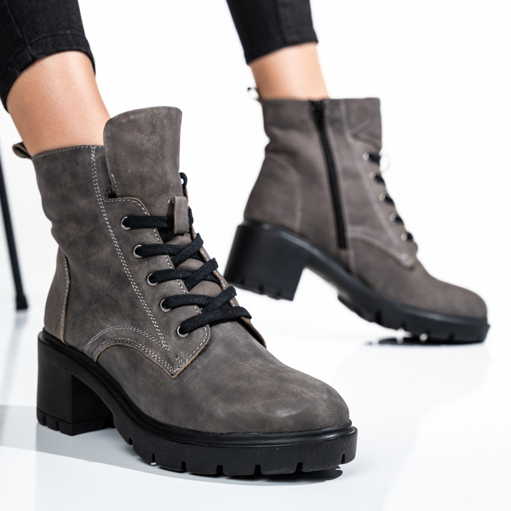 GHETE DAMA DE IARNA PIELE NATURALA TAUPE 1S770800