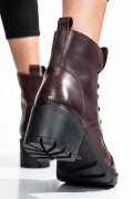 GHETE FEMEI PIELE NATURALA BORDO 1S770800
