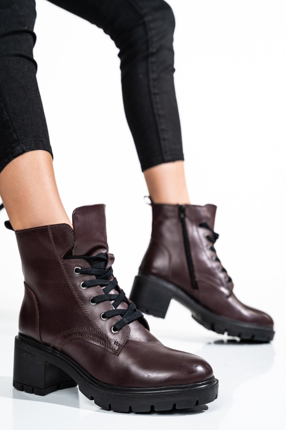 GHETE BORDO PIELE NATURALA 1S770800