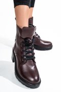 GHETE FEMEI PIELE NATURALA BORDO 1S770800